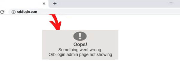 orbilogin not working