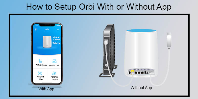 Orbi App Setup