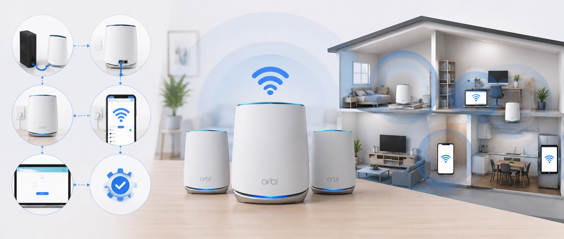 How To Do Orbi WiFi Setup Using A Web Browser?